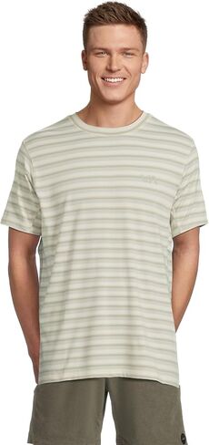 RVCA Men's Sport Vent Stripe Short Sleeve Tee in Saudi Arabia