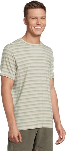 RVCA Men's Sport Vent Stripe Short Sleeve Tee in Saudi Arabia