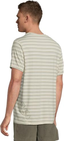 RVCA Men's Sport Vent Stripe Short Sleeve Tee in Saudi Arabia