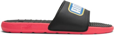 PUMA Mens Cool Cat Alumni Logo Slide Casual Sandals Casual - Black in Saudi Arabia