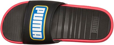 PUMA Mens Cool Cat Alumni Logo Slide Casual Sandals Casual - Black in Saudi Arabia