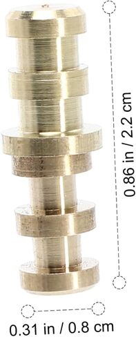 GLEAVI 20SETS TABLE TABLE BOLT SLEEVE MOUNDS لمحاذاة أوراق الجدول أركان عالية من التوحيد لتجميع الأثاث وإصلاحها in Saudi Arabia