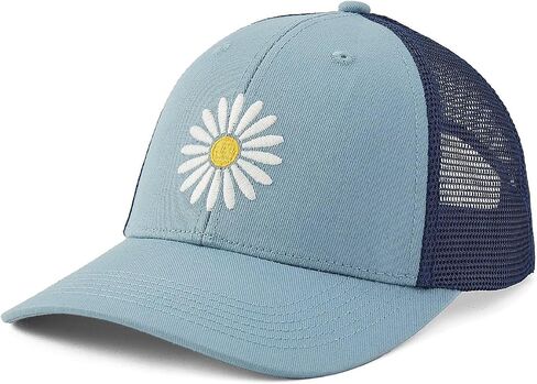 Life is Good - Unisex Clean Daisy Trucker Hat in Saudi Arabia