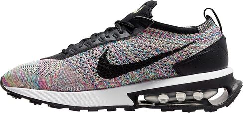 Nike Women's AIR MAX Flyknit Racer Ghost Green/Black-Pink DM9073 300 (us_Footwear_Size_System, Adult, Women, Numeric, Medium, Numeric_5) in Saudi Arabia