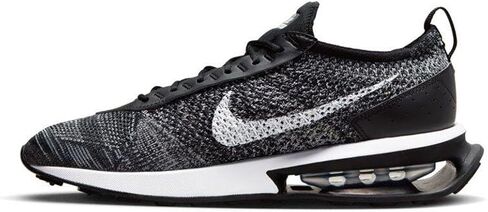 Nike Women's AIR MAX Flyknit Racer Ghost Green/Black-Pink DM9073 300 (us_Footwear_Size_System, Adult, Women, Numeric, Medium, Numeric_5) in Saudi Arabia