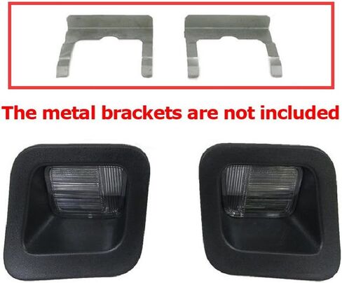 IJdmtoy OEM-REPLACE CLEAR LENS LENS LINCORS مصابيح ASSY متوافقة مع 2003-2018 DODGE RAM 1500 2500 3500 ، LH RH W/Light Lights and Sockets in Saudi Arabia