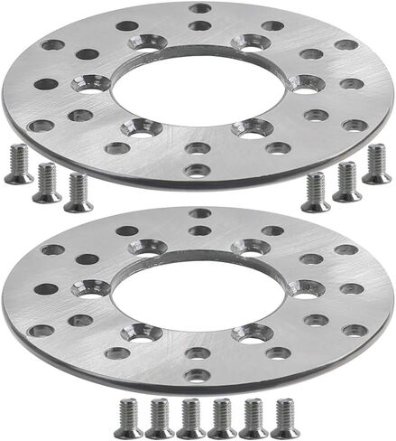 2pcs Go Kart Front Brake Disc Rotor 6 Stud 110mm مع دوار فرملة للبراغي لـ 110cc 125cc 150cc ATV Utv Golf Cart in Kuwait