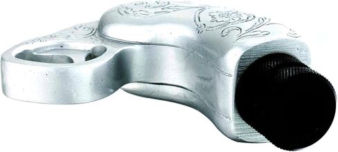 Lunsom Gear Shift Knob, Grip Cool Shifter Handle Stick Head Car Transmission Fit Most Automatic Manual Vehicle (Silver) in Kuwait