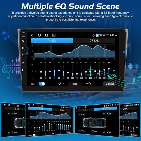 [2+64G] Android 13 Car Radio for Mazda CX-9 2007-2015 - Wireless Carplay and Android Auto - 10.1 Inch Touchscreen Car Stereo with Multiple Themes/GPS/WiFi/SWC + AHD Backup Camera in Saudi Arabia
