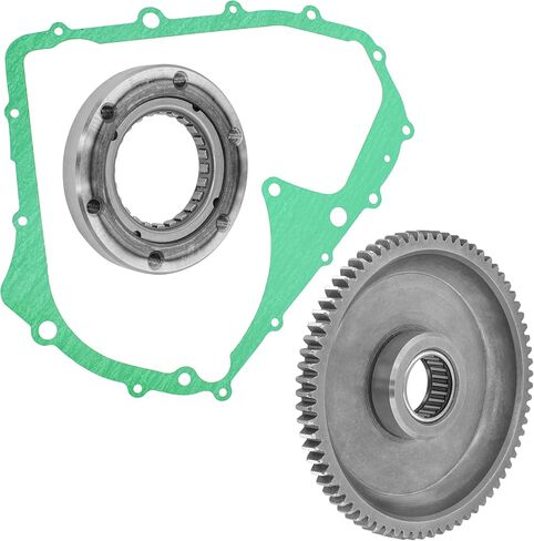 Caltric Starter Clutch Sprag Idler Gear Compatible with Arctic Cat 400 4X4 2X4 Automatic 2003-2008 in Saudi Arabia