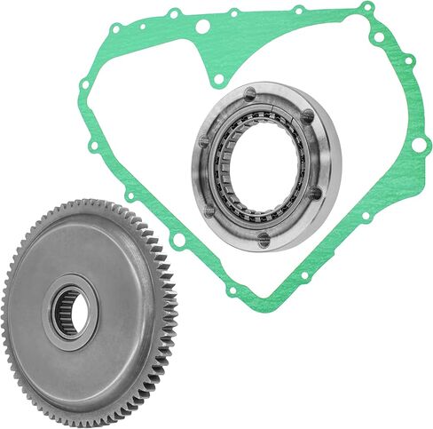 Caltric Starter Clutch Sprag Idler Gear Compatible with Arctic Cat 400 4X4 2X4 Automatic 2003-2008 in Saudi Arabia