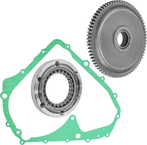 Caltric Starter Clutch Sprag Idler Gear Compatible with Arctic Cat 400 4X4 2X4 Automatic 2003-2008 in Saudi Arabia