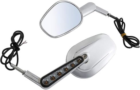TCMT Muscle View View Mirrors LED LED FITS FITS HARLEY DAVIDSON VROD V-ROD VRSCF 2009-2017 in Saudi Arabia
