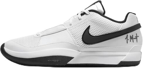 Ja 1 (Team Bank) Basketball Shoes (FV1303-100, White/White/Black) Size 7 in Saudi Arabia