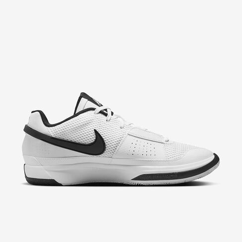 Ja 1 (Team Bank) Basketball Shoes (FV1303-100, White/White/Black) Size 7 in Saudi Arabia
