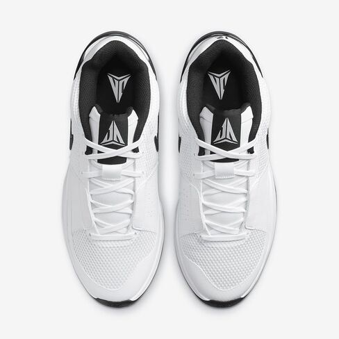 Ja 1 (Team Bank) Basketball Shoes (FV1303-100, White/White/Black) Size 7 in Saudi Arabia