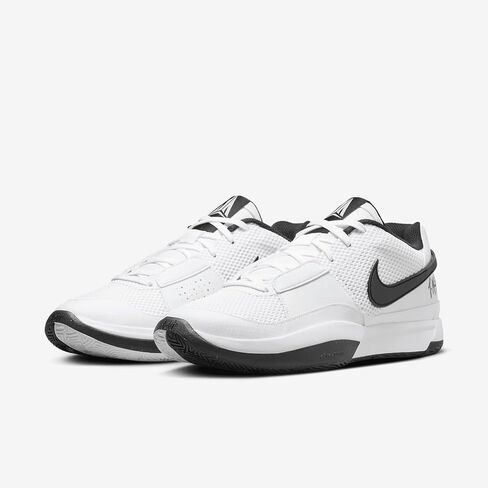 Ja 1 (Team Bank) Basketball Shoes (FV1303-100, White/White/Black) Size 7 in Saudi Arabia