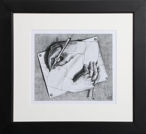 ماجستير (Maurits Cornelis) Escher ، رسم الأيدي in Saudi Arabia