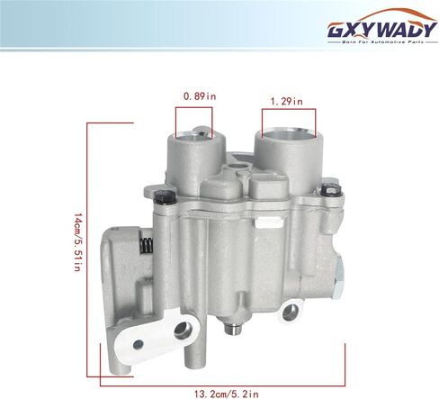 GXYWADY Engine Oil Pump Replacement for Range Rover Sport LR4 XJ XJR F-Type XF XFR 3.0L V6 5.0L V8 2010-2019 in Saudi Arabia