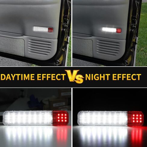 مصابيح LED الداخلية للأبواب ولوحة الباب وأضواء الكونسيرج مجموعة إضاءة زرقاء متوافقة مع سلسلة Chevy & GMC C/K بيك اب أفالانش تاهو ويوكون سوبربان ويوكون XL، DL2-FBA in Kuwait