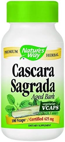 Nature's Way - Cascara Sagrada, 425 mg, 100 veggie caps in Saudi Arabia