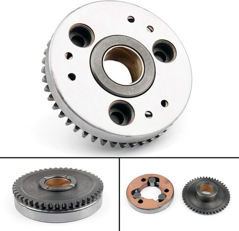 Bruce & Shark Starter Clutch Outer & Gear for Yamaha TT-R125 TTR 125 E/L TTR 125 LWE/LE 05-17 in Saudi Arabia