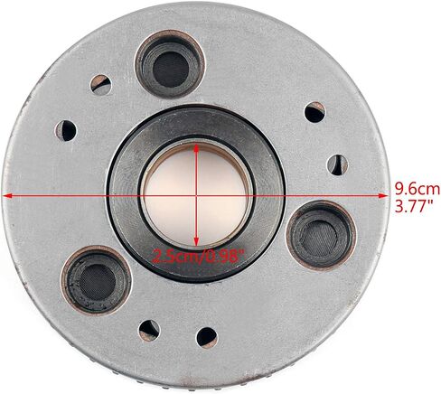 Bruce & Shark Starter Clutch Outer & Gear for Yamaha TT-R125 TTR 125 E/L TTR 125 LWE/LE 05-17 in Saudi Arabia