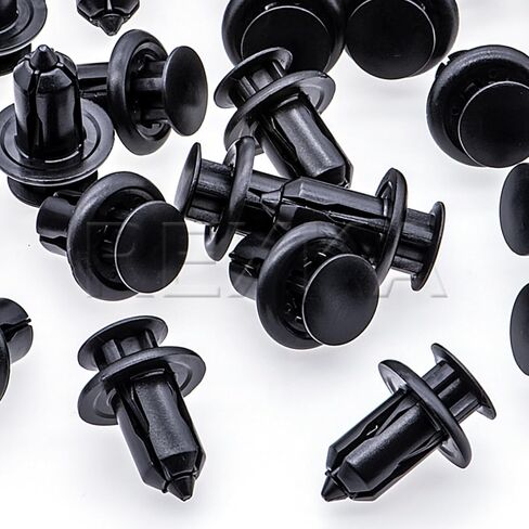 Rexka 30pcs Splash Shield Grille Grille Cover Cover Retainer Clip Clip Rivet Rivet لـ Mazda GD7A-50-EA1 GD7A50EA1 MAZDA 3 MAZDA 6 MAZDA 2 5 CX-3 CX-30 CX-5 CX-50 CX-7 CX-9 MPV MX-5 in Saudi Arabia