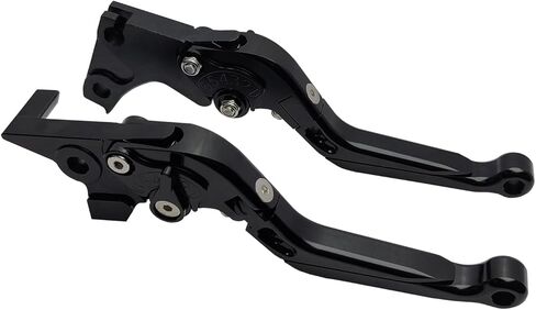 Brake Clutch Lever Set Replacement for Kawasaki Z900 Z650 Ninja 650 650R ER-6F EX650 2017-2023 Vulcan S 650 2015-2022 Z650RS Versys1000/ ZX-4R 2023 Extendable Motorcycle Levers(Red) in Kuwait