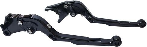 Brake Clutch Lever Set Replacement for Kawasaki Z900 Z650 Ninja 650 650R ER-6F EX650 2017-2023 Vulcan S 650 2015-2022 Z650RS Versys1000/ ZX-4R 2023 Extendable Motorcycle Levers(Red) in Kuwait