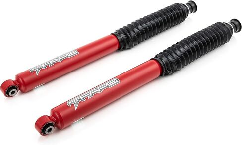 Front and Rear Shock Absorbers P1 series Compatible With Jeep Wrangler JK 2007-2018 3-4.5" Lift (Full set) in Kuwait