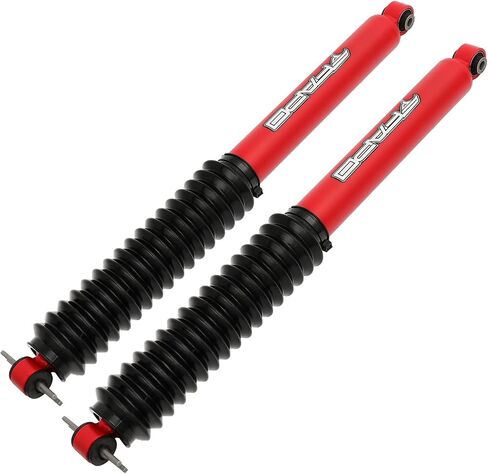 Front and Rear Shock Absorbers P1 series Compatible With Jeep Wrangler JK 2007-2018 3-4.5" Lift (Full set) in Kuwait