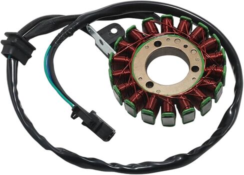 Magneto Stator Coil لـ TU250 TU250X 2009-2019 TU250XK9 TU250XL0 TU250XL1 TU250XL2 TU250XL3 TU250XL5 TU250XL6 32101-26G10 in Saudi Arabia