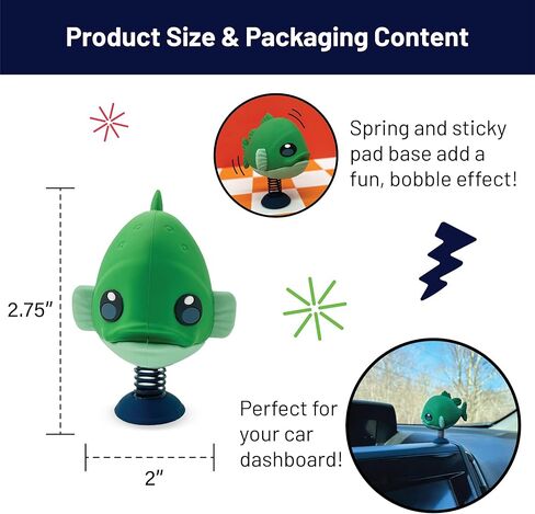 Dancing Cat Dashboard Dancer – Hilarious Bobblehead Cat in Tighty Whities with Tongue Out – Funny Car Dashboard Toy – Soft Plastic with Adhesive Pad for Cat Lovers in Kuwait