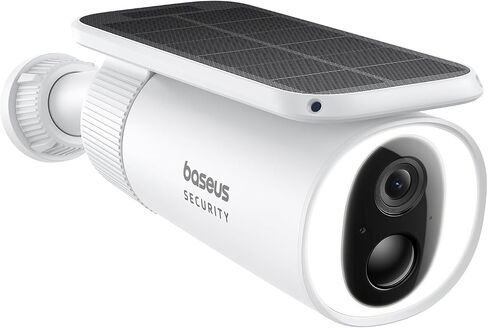 كاميرات Baseus الشمسية الأمنية اللاسلكية في الهواء الطلق، مجموعة S1 Pro 2-Cam، الطاقة إلى الأبد مع نظام تتبع ضوء الشمس، كاميرا مزدوجة بوضوح 3K، بدون رسوم شهرية، سعة تخزين محلية قابلة للتوسيع 16 تيرابايت in Saudi Arabia
