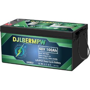 12V 100ah LifePo4 Lithium Battery ، بطارية الدورة العميقة مع 100A BMS ، MAX 1280W Energy ، ما يصل إلى 15000 دورة وعمر 10 سنوات للربع البحري ، البحرية ، الطاقة الشمسية ، محرك التصيد ، التخييم ، خارج الشوطية in Kuwait