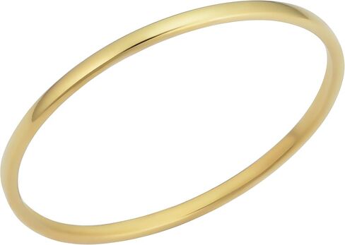 KoolJewelry 14k Yellow White or Rose Gold Minimalist Knuckle Stacking Midi Wire Ring (1.1 mm) in Saudi Arabia
