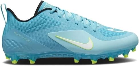 حذاء Nike Alpha Huarache 8 Pro 'Black Metallic Silver' Lax Lacrosse Cleats أسود CW4439-005 - مقاس 9 للرجال in Saudi Arabia