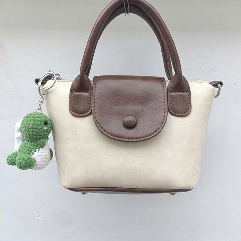 Dinosaur Plush Keychain Cute, Kniting Wool Handmade Charms, Gift for Bag Charm in Saudi Arabia