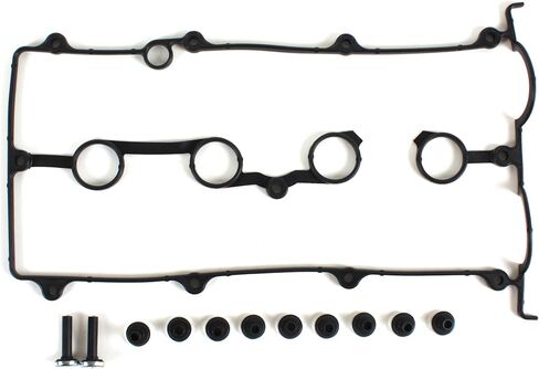 مجموعة حشية صمام محرك CNS (W / Seal Slop Seal و Gromsets) متوافقة مع 98-03 Mazda protege / 626 1.8L DoHC "FP" / 2.0L DOHC W / Turbo "FS" in Saudi Arabia