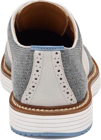 Johnston & Murphy Upton Knit Saddle Lace Up Dress Dress Shoes in Kuwait