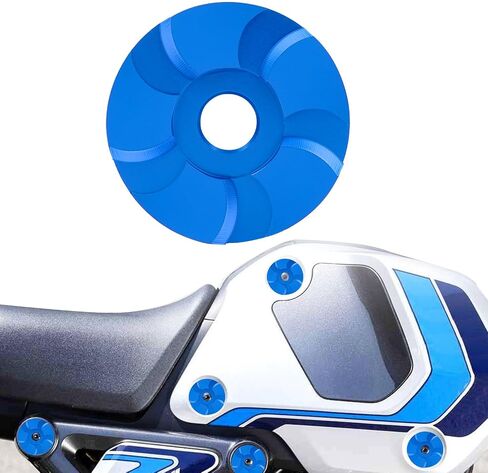2024 Grom Fairing Garnish Washer Half Set 2023 Grom Colored Verge Thrust Washers Decorative Side Panel for 2022 2023 2024 Grom MSX125 - Blue in Kuwait