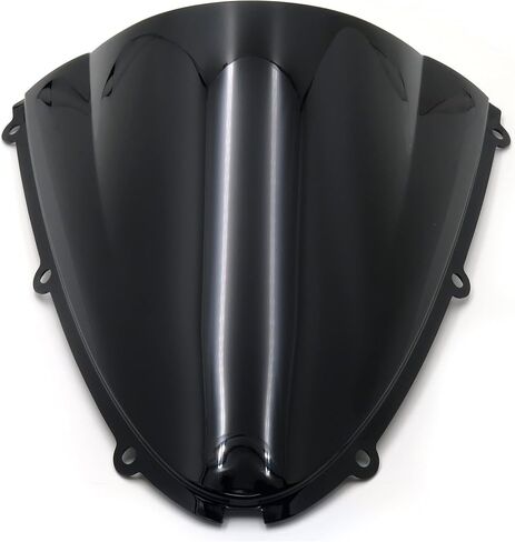 XKMT- Clear Double Bubble Windscreen Windshield For ZX6R 05-08 / ZX10R 06-07 [P/N: CFP-1032-3-CL] in Saudi Arabia