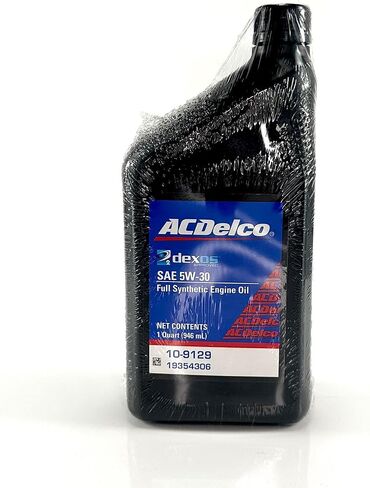 ACDelco 10-9129 19354306 dexos2 Full Synthetic 5W-30 Motor Oil - For 2016-2022 2.8L Duramax | Case of 12 Quarts in Saudi Arabia