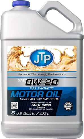 JTP 0W-20 Full Synthetic Motor Oil Advanced Formulation 1 Quart in Saudi Arabia