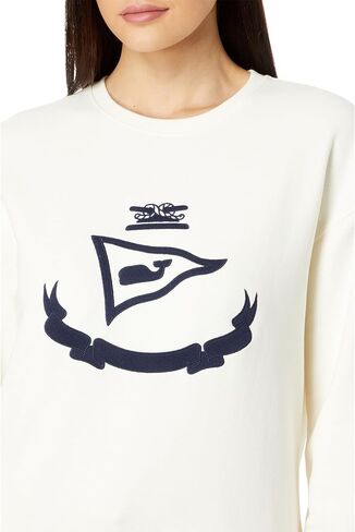 vineyard vines Women's Classic Crew Embrodered Sweatshirt in Saudi Arabia