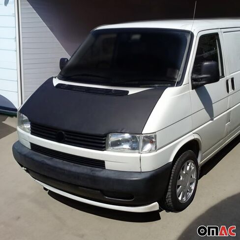 Omac Car Bonnet Mask Bra Hod End for VW Eurovan 1992-2003 Black Comple in Saudi Arabia