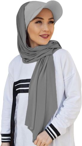 Muslim Headscarf Baseball Cap Women's Hijab Scarf Beanie Head Covering Turbans in Kuwait