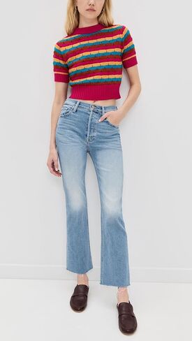 جينز The Tripper Flood للسيدات من MOTHER in Kuwait