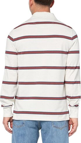 Brooks Brothers Men Long Sleeve Cotton Pique Stretch Logo Shirt Polo Shirt in Saudi Arabia